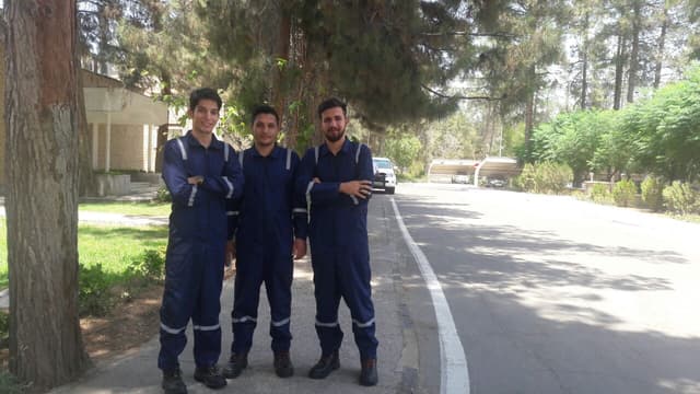 کارآموزی در پالایشگاه گاز شهید هاشمی نژاد